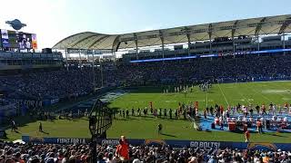 1232017  CLEVELAND BROWNS winless 016 TEAM  LA CHARGERS  STUBHUB CENTER  CARSON CALIF [upl. by Ermin]