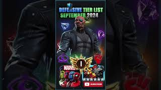 mcoc defense tier list 2024 Skill mystic [upl. by Enilrahc]