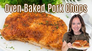 Best Oven Baked Pork Chops Recipe [upl. by Bobseine481]