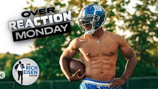 Overreaction Monday Rich Eisen Talks JJ Watt Saquon Kelce Baker Jimmy G Arch Manning amp More [upl. by Aihsinyt246]