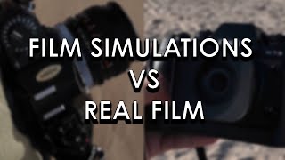 PORTRA 400 Film Simulation vs Real Film  Canon A1 vs Fujifilm XT2  Barcelona [upl. by Htebaras499]