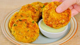 These lentil patties are better than meat Protein rich easy patties recipe Vegan [upl. by Amiel53]