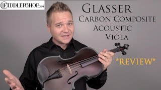 Glasser Carbon Composite Acoustic Viola [upl. by Dilahk]