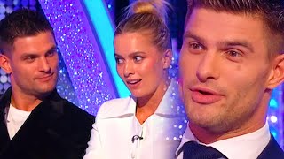 Strictlys Aljaz Skorjanec leaves viewers in tears as he abrupt stop Fleur East on It Takes Two [upl. by Eidna]