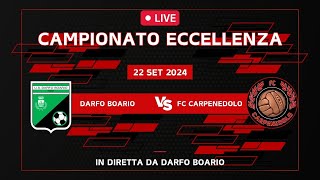 DARFO BOARIO vs FC CARPENEDOLO  22092024 [upl. by Winograd]