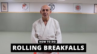 How to do a Rolling Breakfall Zenpo Kaiten Ukemi [upl. by Offen671]