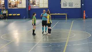 2024 4k 1er tiempo 6ta Div AFA Futsal Fem Atlanta Vs Libertadores vuelta [upl. by Grosz40]