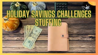 Holiday Savings Challenges Stuffing  New Outro ❤️ ✌🏽amp 📄 [upl. by Gracie]