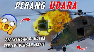 AKSI EPIC TERJADI  PEPERANGAN HELIKOPTER MELAWAN MAFIA   GTA 5 ROLEPLAY INDONESIA [upl. by Peria]