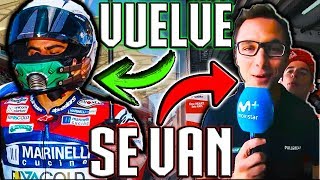 SE ACABO MOTOGP en LA TELEVISION y VUELVE ROMANO FENATI [upl. by Nodearb]