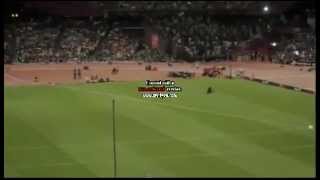 HD Jamaica Usain Bolt 4x100 Relay World Record Jamaica win 4x100 Relay New World Record [upl. by Tedie]