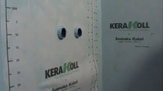 TUTORIAL Kerakoll Aquastop Foil System TEX 750 [upl. by Atikir304]