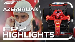 FP2 Highlights  2024 Azerbaijan Grand Prix [upl. by Annora809]