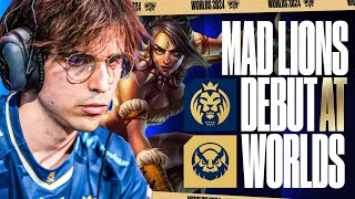 WORLDS 2024 BEGINS WITH MAD LIONS VS VKE  WORLDS PLAYINS 2024  CAEDREL [upl. by Johst]