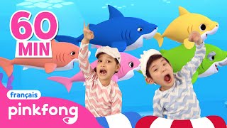 Baby Shark Doo Doo Doo en français et en anglais  Comptines  Pinkfong Chansons pour Enfants [upl. by Suoirtemed]