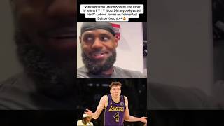 Here is what bron says about dalton knecht dropping 37 nba bron 3pntr [upl. by Ker659]