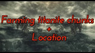 Dark souls 3 farming titanite chunks [upl. by Pickar]