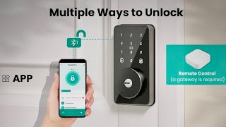 MOUSTRO Smart Door Lock Touchscreen [upl. by Femi]