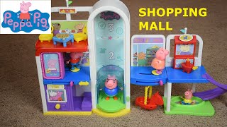 Peppa Pig Shopping Mall Multi Level Play Set [upl. by Doi]