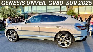 Genesis Unveils 2025 GV80 SUVInteriorExteriorFirst LookFeaturesPriceAbd Cars Review 2024 [upl. by Ayrotal82]