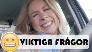 VIKTIGA FRÅGOR  vlogg [upl. by Enila]