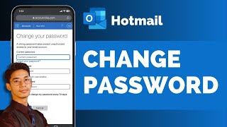 How To Change Hotmail Account Password 2024 [upl. by Euqinomad]