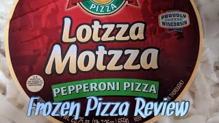 FROZEN PIZZA REVIEW Lottza Mottza Brew Pub Pizza [upl. by Tirza]