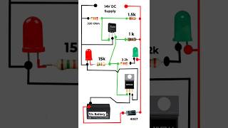 12v battery charger autocut circuit board ytshort autocutcircuit [upl. by Lrak]