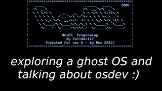 osdev in 2005 vs 2023  DexOS [upl. by Adnwahs]