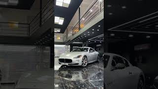 Maserati GT Silver polishing in Dubai [upl. by Narton]