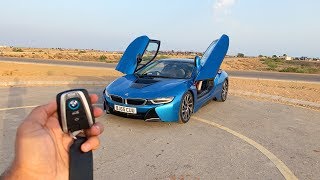 Driving the BMW i8 in Karachi🇵🇰 [upl. by Tilden]