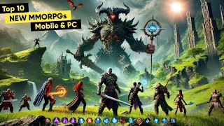 Top 10 New MMORPG Games on Android amp iOS 2024 [upl. by Myrtle]