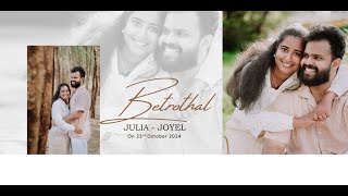 BETROTHALJULIA amp JOYEL 23102024 [upl. by Eilsel]