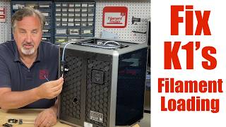 Fixing The Filament Loading On Creality K1 Series 3D Printers [upl. by Notreve141]