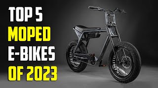 Unveiling Top 5 Best Electric Moped Style Bikes of 2024  Best Moped EBike 2024 [upl. by Verena235]