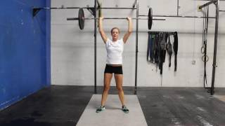 Barbell Thruster  CrossFit Exercise Guide [upl. by Enaitsirhc]