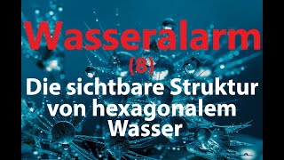 Wasseralarm 8 Eine atemberaubende Dokumentation Hexagonwasser sichtbar gemacht [upl. by Weinstock]