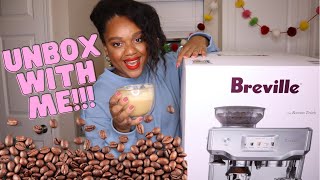 UnBox With Me  Every Detail On My New Breville Barista Touch Espresso Machine [upl. by Annel235]