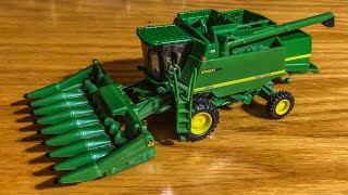 JOHN DEERE 9510 MAXIMIZER COMBINE 187 SCALE REVIEW [upl. by Mccandless854]