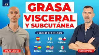 🔴 ¿CÓMO ELIMINAR la GRASA VISCERAL y SUBCUTÁNEA 🔥  IMPACTO de la GRASA en la salud  3 Live [upl. by Enra]