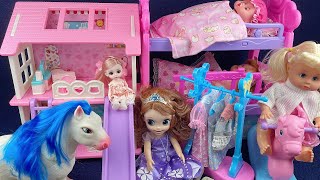 10 Minutes Satisfying with Unboxing Barbie Villa PlaysetDoll Horse Set Toys Review  ASMR [upl. by Eiznikcm]