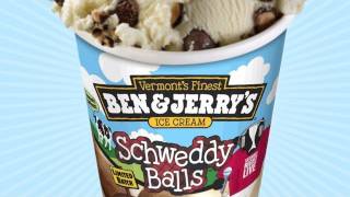 Ben Jerrys Unveil Their Latest Flavor Schweddy Balls Based On the Classic Alec Baldwin SNL Sketch [upl. by Niamart621]