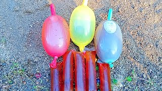 Making balloon satisfying video  balloon slime videos compilation 🎈🎈 30 [upl. by Noiwtna]