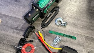 Stegodon 9500lb winch unboxing [upl. by Nyret]