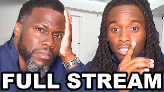 Kai Cenat amp Kevin Hart FULL STREAM [upl. by Anirdnaxela]