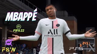 Kylian MBAPPE FIFA 22  PSG  Part 1 [upl. by Novahc]