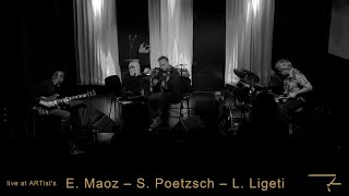 Eyal Maoz – Stefan Poetzsch – Lukas Ligeti Trio  nterpenetration 2411 [upl. by Aridni]