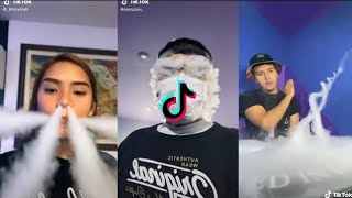 Best Vape tricksTikTok compilation [upl. by Ecinerev]