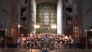 Howells Collegium Regale Recording Session — Coventry Cathedral [upl. by Ydnil]