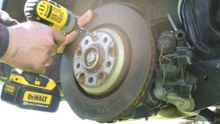 HowTo Change the MK7 Golf R RearBrakes w Electronic Parking Brake [upl. by Heater91]